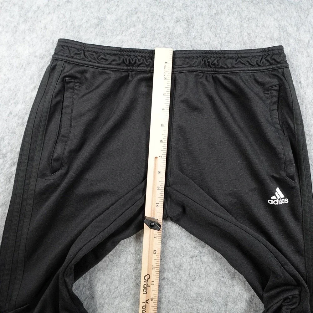Adidas Pants Mens Large Black Tiro 17 Training Climacool Tapered Leg BK0350 Gym